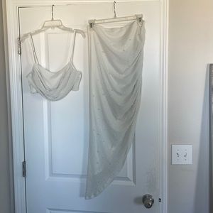 Two Piece Bridal Bachelorette Set